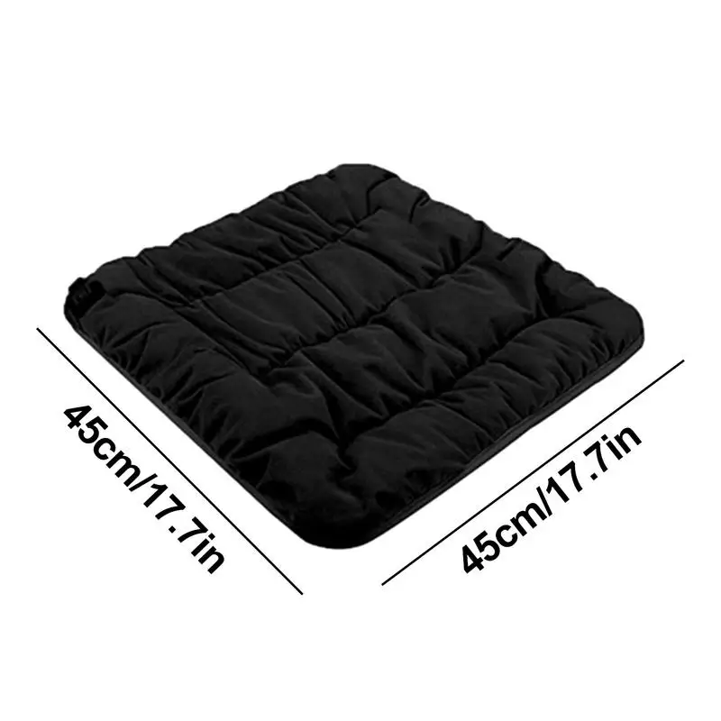 Winter Universal USB Rechargeable Warm Pad Graphene Chair Cushion Heated Seat Cushion Smart Heated Seat for Camping