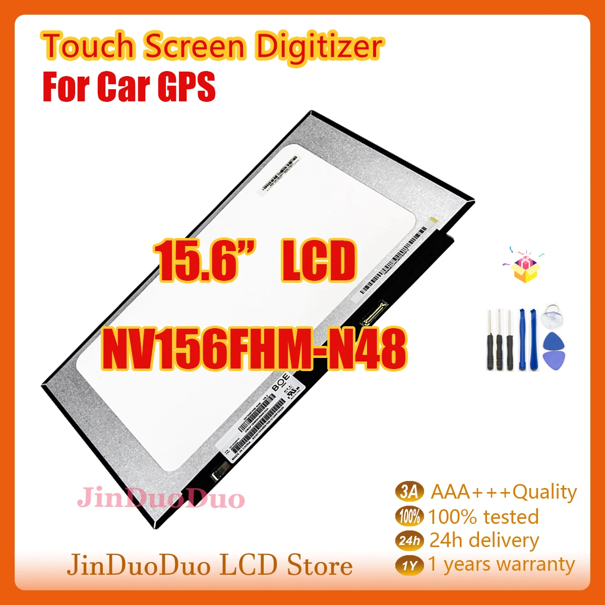 15.6''Original For Laptop NV156FHM-N48 LCD Display Screen Digitizer For Laptop NV156FHM-N48 Display Replacement 1920*1080