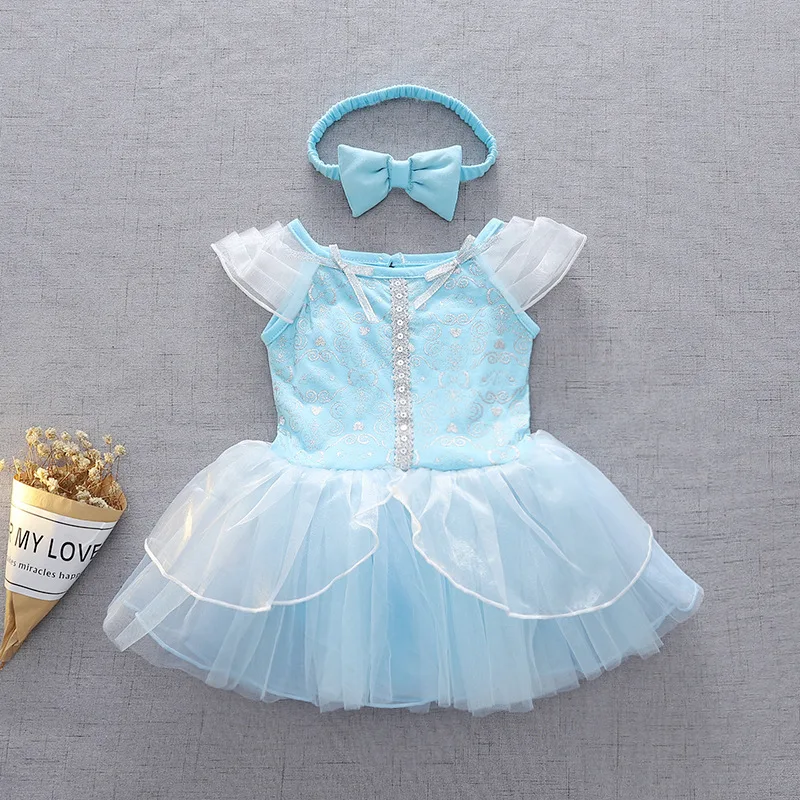 First Birthday NewBorn Baby girl Costume Romper Baby Clothes Elsa Anna Snowwhite Bebe Clothing Children Infant Dress for Girl