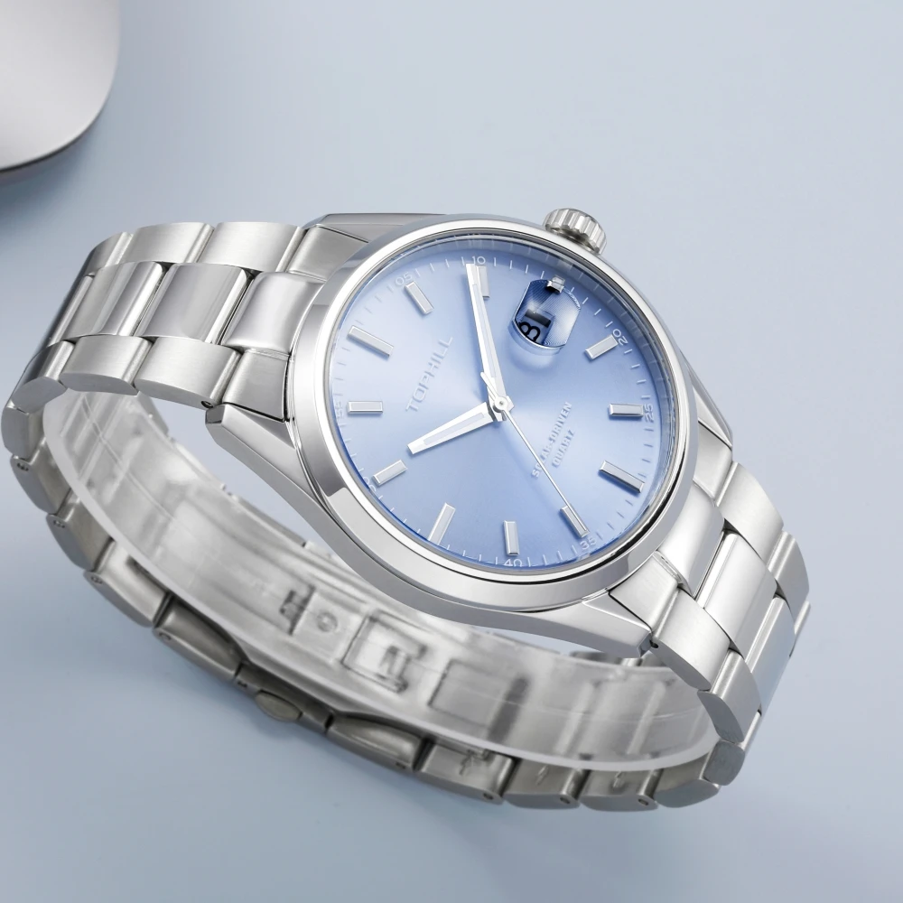 TOPHILL Luxury Watch For Men V - đánh giá và giá Solar Powered Watch