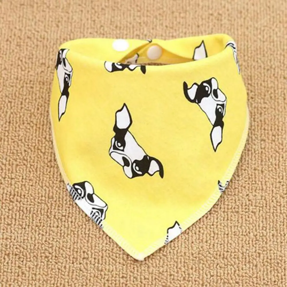 Washable White Rabbit Bear Headband for Large Dogs Grooming Accessories Dog Bandanas Triangle Scarf Bow Tie Pet Supplies