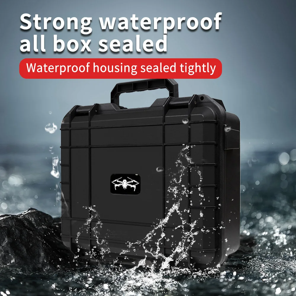 Suitable for DJI AIR3S/3 explosion-proof box, waterproof and anti drop drone storage bag, and through chassis