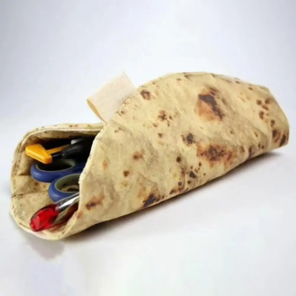 Keep Tidy Lightweight Students Tortilla Roll Pen Storage Bag Organizer Daily Use