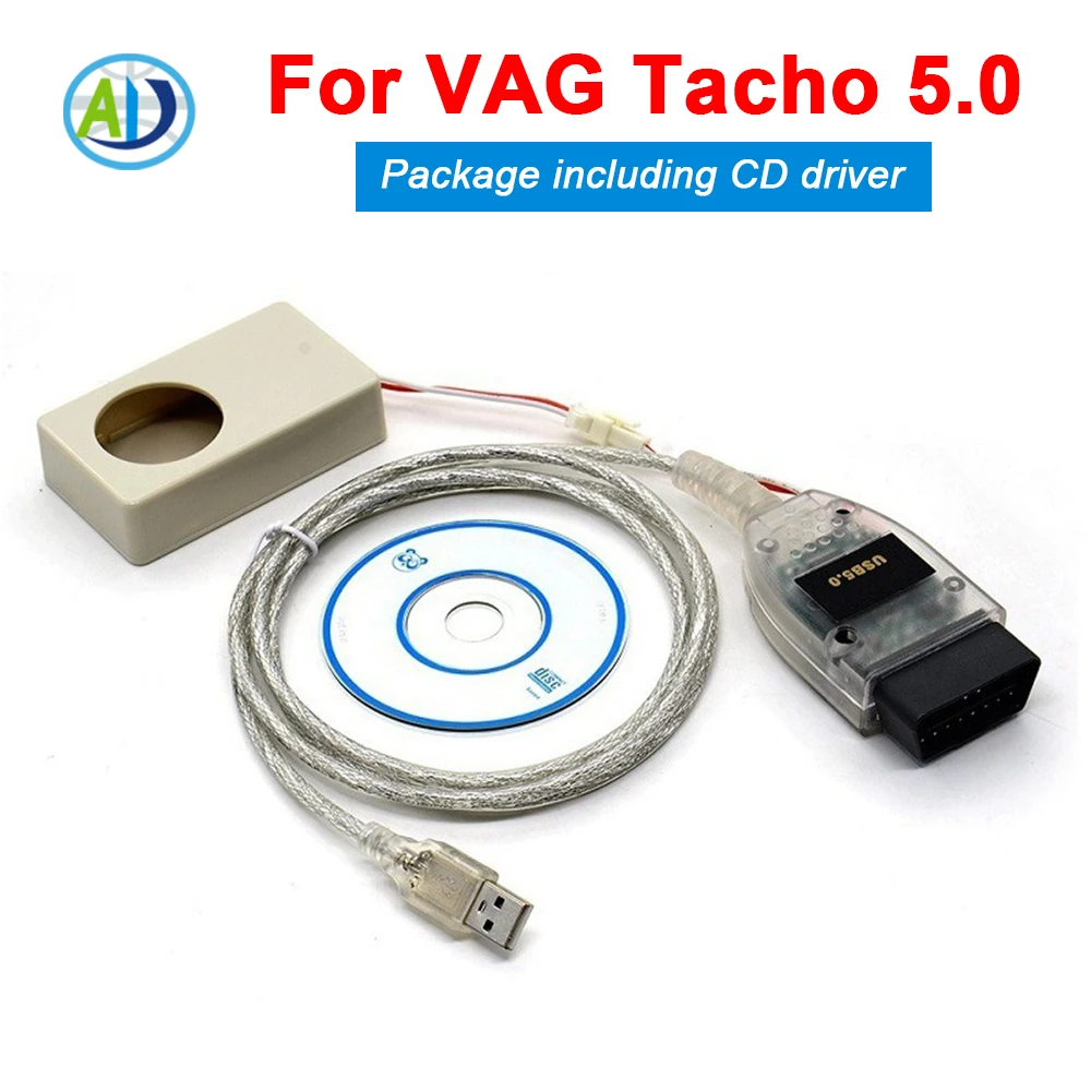 

For Vagtacho USB V5.0 Version For NEC MCU 24C32 or 24C64 OBD2 Car Diagnostic Tool Key Programmer For VW/SEAT/SKODA/AUDI Cars