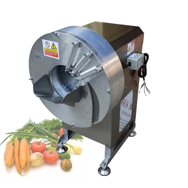 2025New Large Shredding and Slicing Machine Stainless Steel Fruit Vegetable Slicer Household Commercial Ginger Shredder