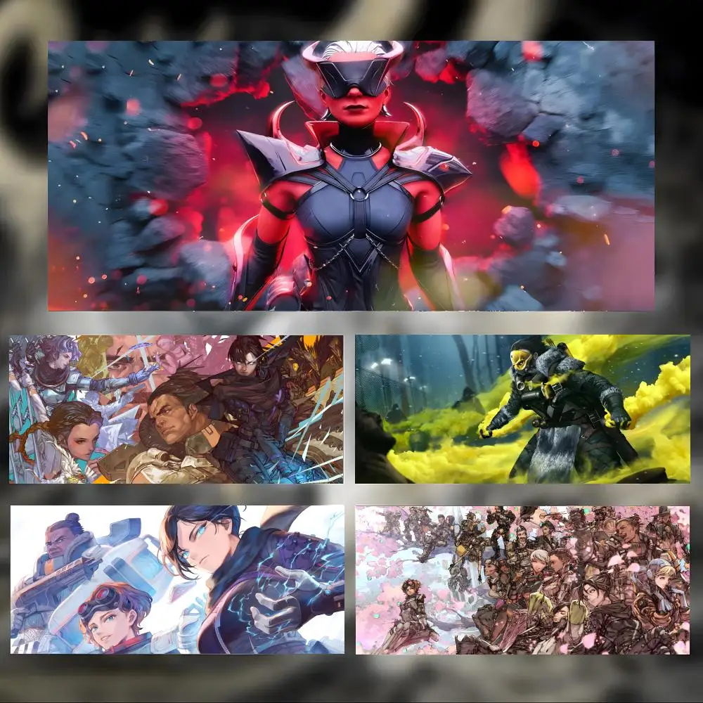 Popular Apex Legends Non-slip Mouse Pad Large Thick Desk Pad Stitched Edges Gaming Mouse Mat for PC