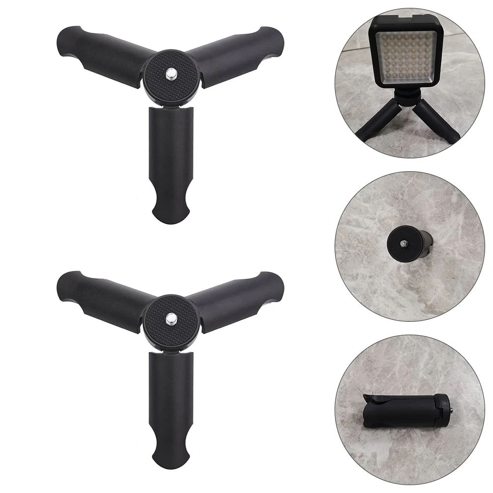 4 PCS Camera Tripod 1/4 inch Tabletop Tripod for Photography Recording Streaming Folding Tabletop Tripod