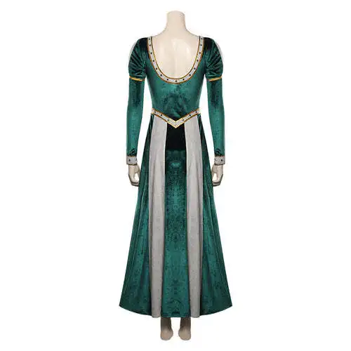 Fiona Princess Cosplay Costume, Robe Trempée, Tenues d'Halloween, Carnaval