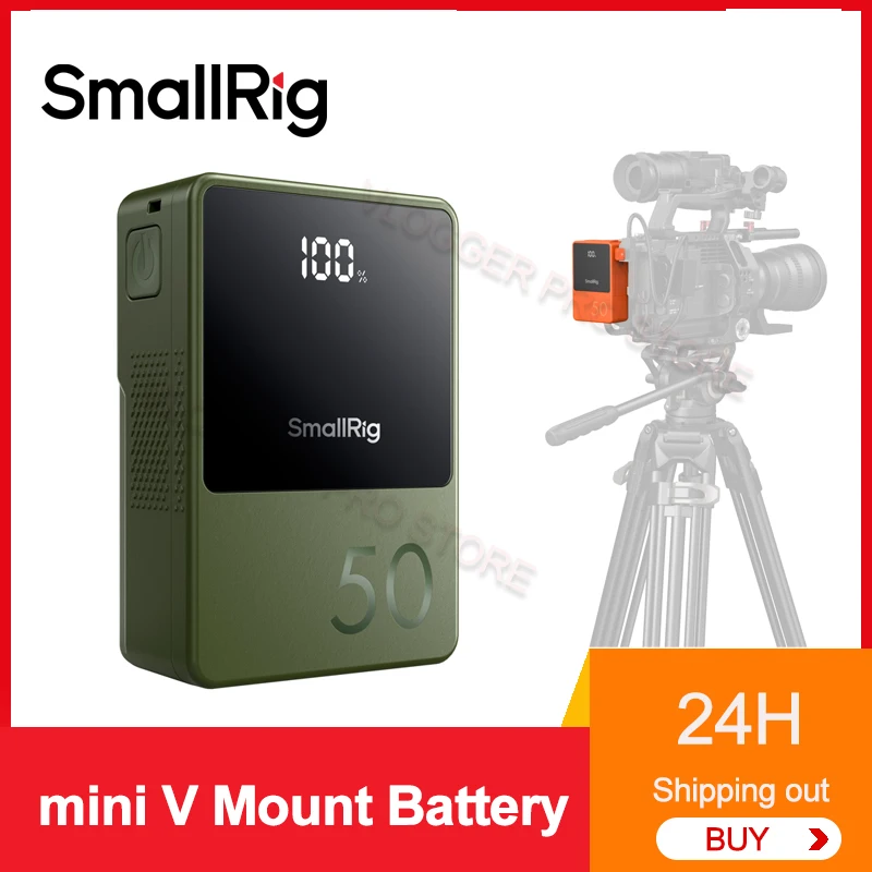 Smallrig VB50/VB99 Mini V Mount Battery Lightweight USB-C PD Fast Charging V-mount Batteries For Camera/Monitor/Video Light