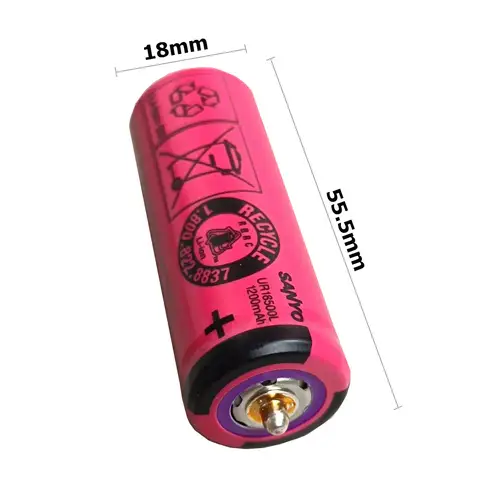 Shaver UR18500Y/L Battery for Braun Series 720 730 730cc 720s-4 730S-4 790cc 790CC-4 5375 5377 5671 7281 7381 7781 9595 Epil 7