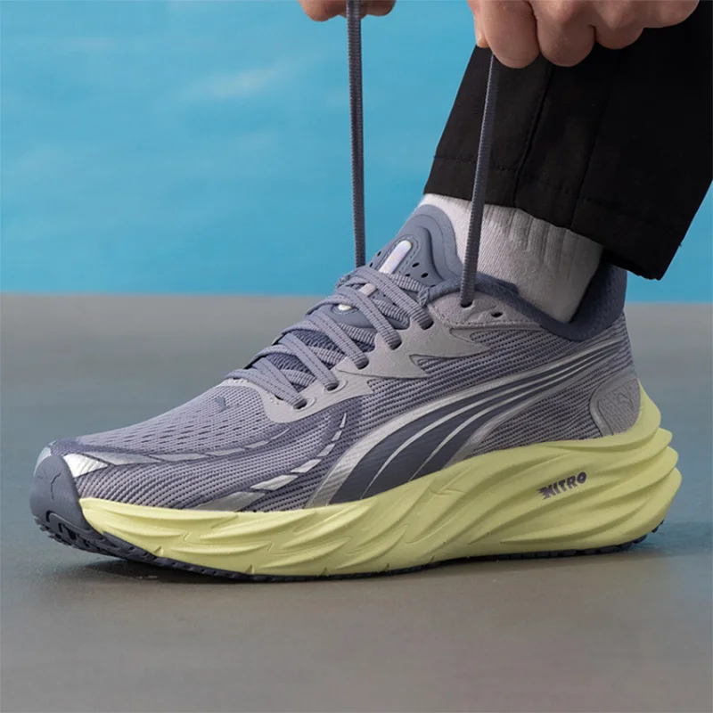 Puma men's shoes - Velocity NITRO 4 - Fast-paced shock-absorbing, breathable and comfortable men's sports running shoes311140-19