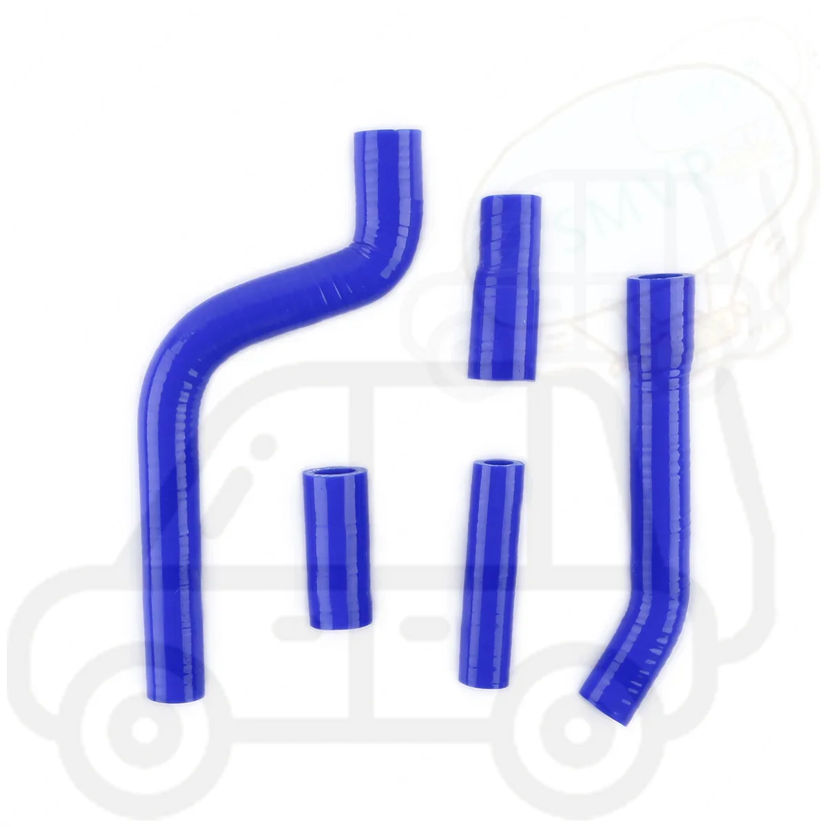 

For 2010 2011 2012 2013 YAMAHA YZF250 YZ250F Silicone Radiator Coolant Hose 5PCS Replacement Part Upper and Lower