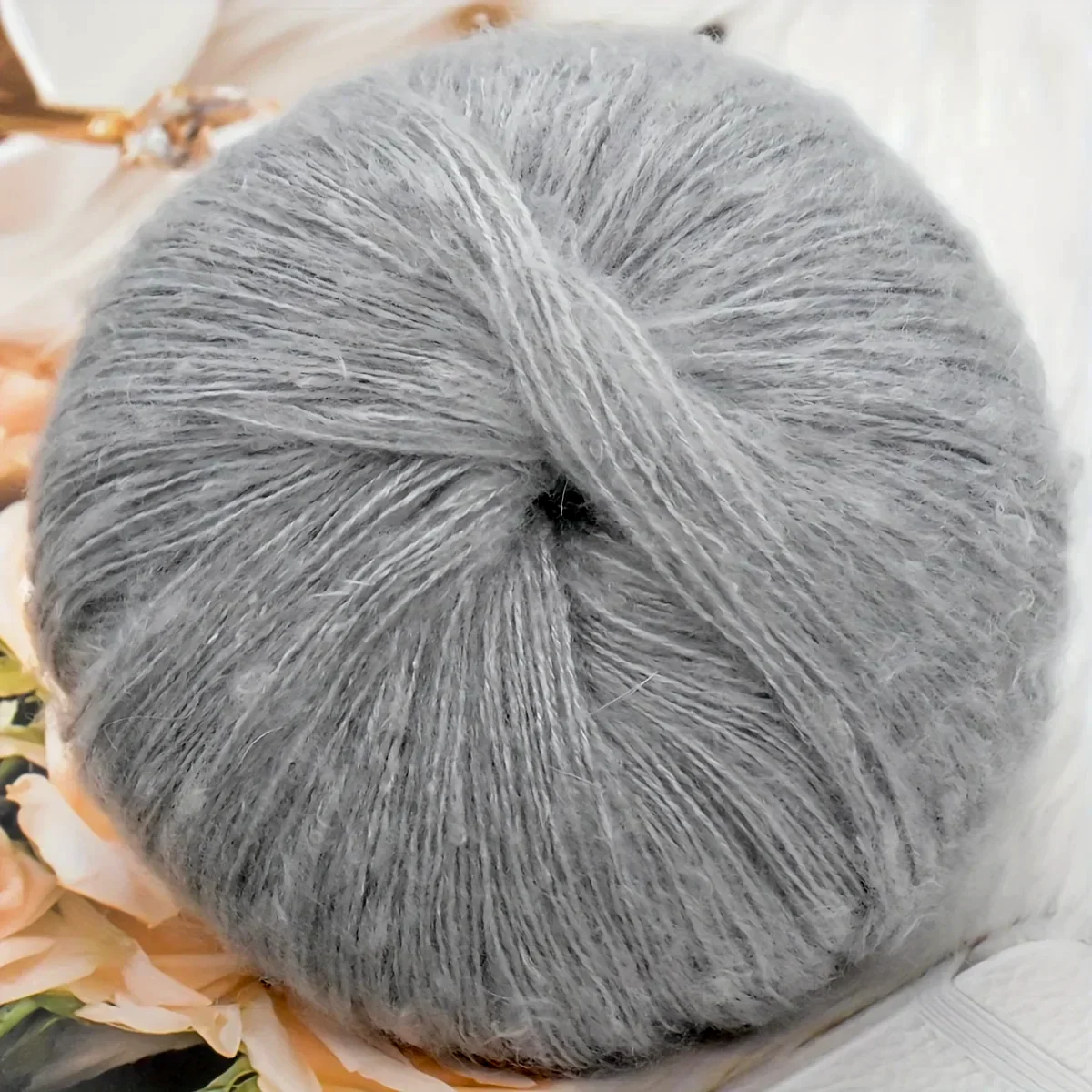 50g Mohair Silk Wool Yarn for Hand Knitting