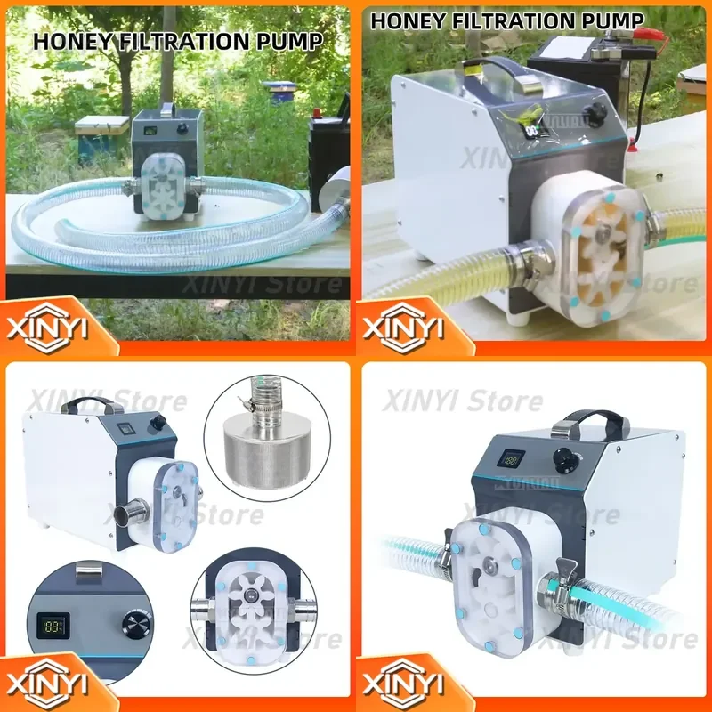 Honey Impurity Filter Machine for Filtration and Conveying Pump for Honey Processing Kitchen Appliances