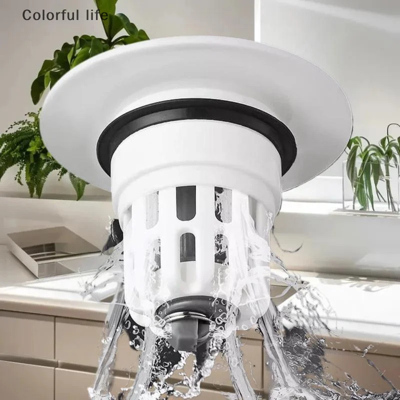 

1 шт. сливной фильтр для умывальника с прыгающим сердечником, быстрое водяное уплотнение и сливной фильтр для раковины