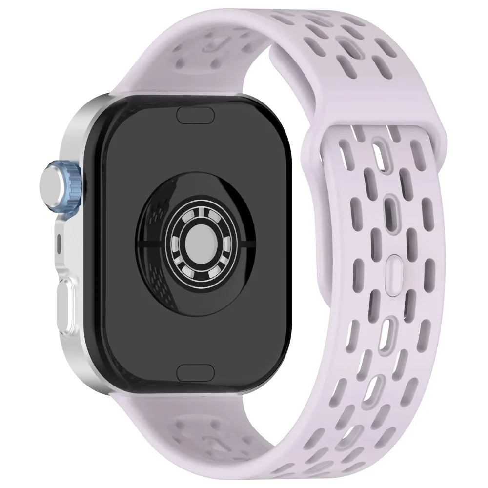 Sport-Silikonarmband für Redmi Watch 6 Active-6 Lite/6 5 4 Atmungsaktiver Stil Verstellbares Armband für Xiaomi Mi Band 10-9-8 Pro – Detail 29