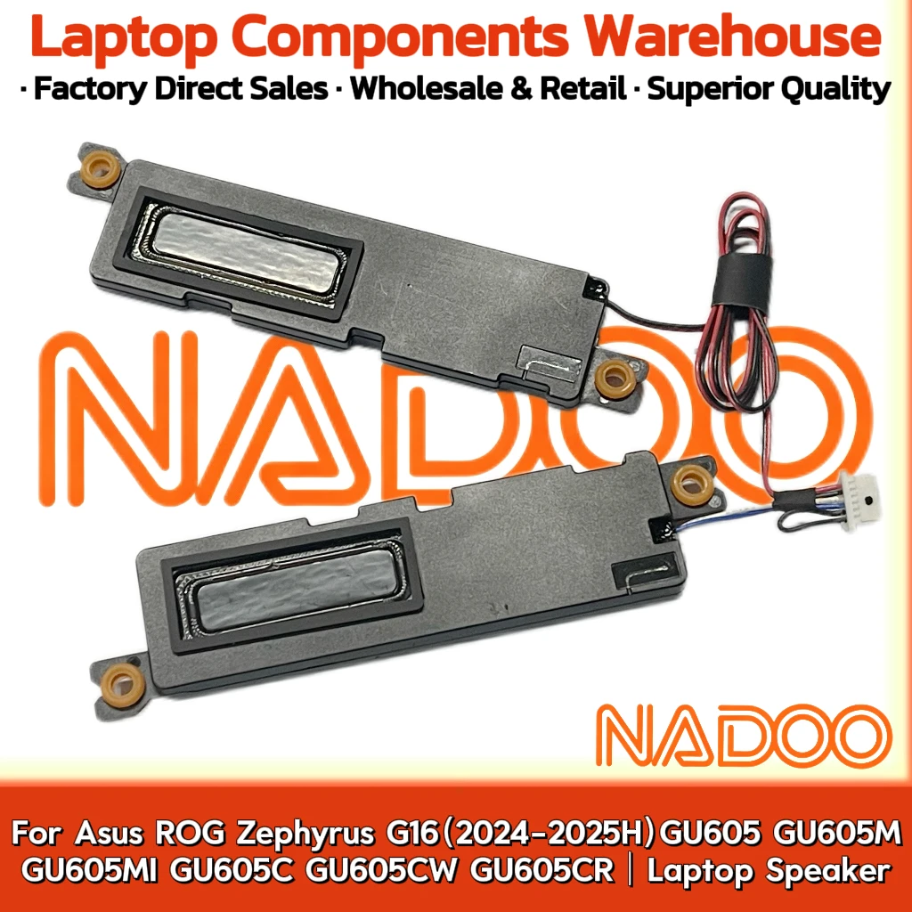 New Original Laptop Notebook Audio Speaker For Asus ROG Zephyrus G16（2024-2025H）GU605 GU605M GU605MI GU605C GU605CW GU605CR