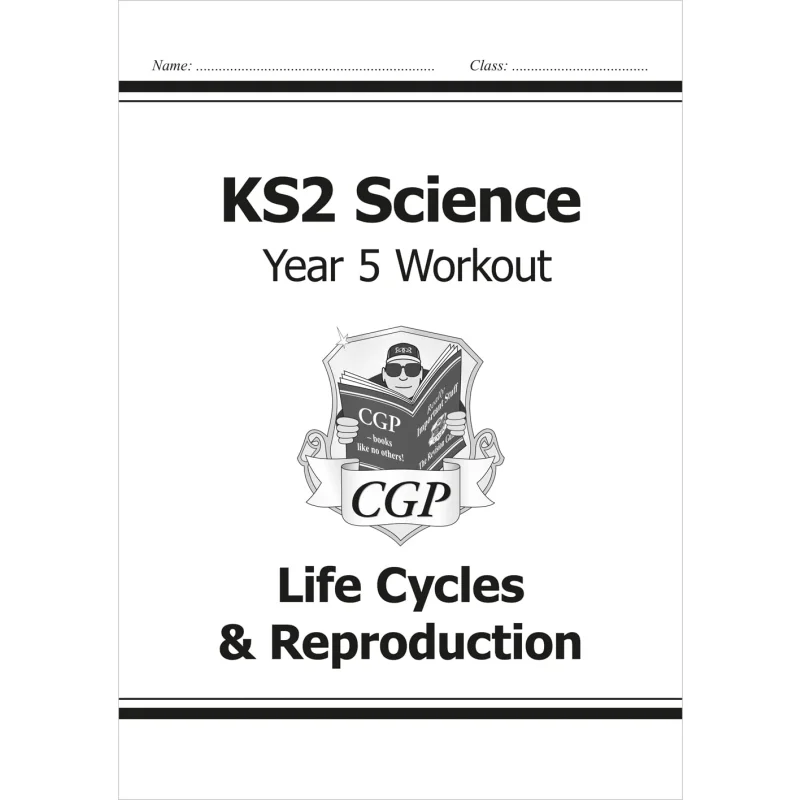 KS2 Science Year Five Workout Life Cycles  Reproduction CGP Books Coordination Group Publications 9781782940883 Book