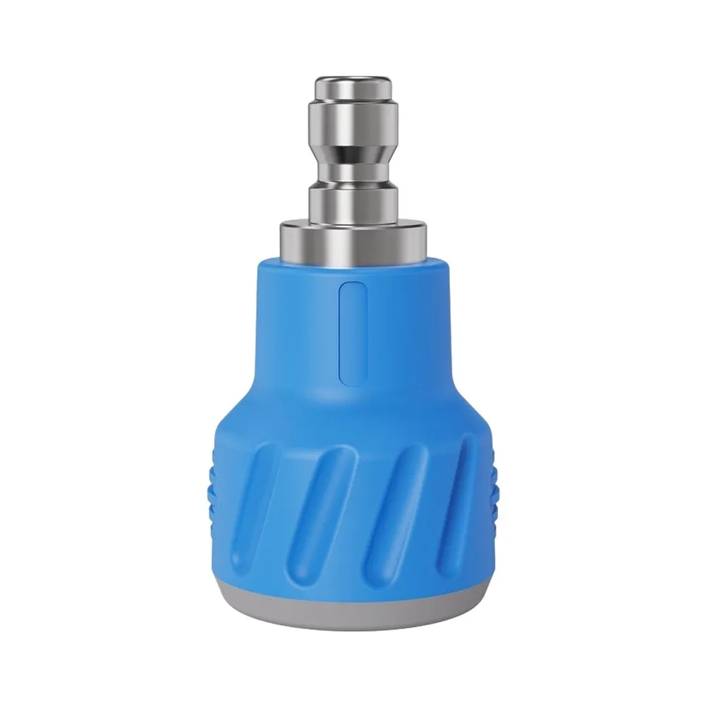 304 SS High Pressure Nozzle 3 Piece Set with Silicone Protective Sleeve for 25 Deg and 40 Deg Angle Compatibility