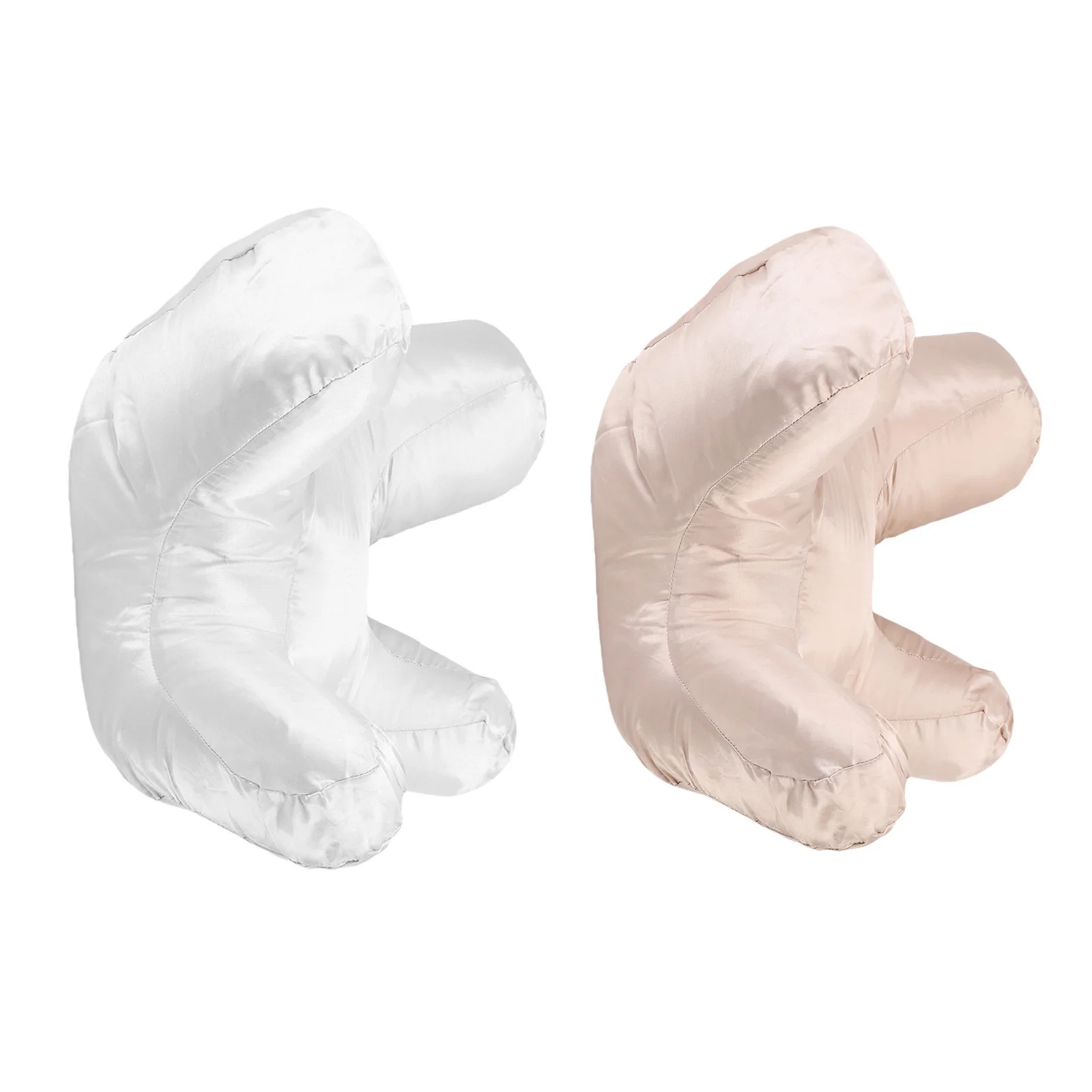 وسادة وجه مريحة خفيفة الوزن وناعمة داعمة للوجه للأسفل من أجل الجانب الخلفي للمعدة والنوم من القطن #3