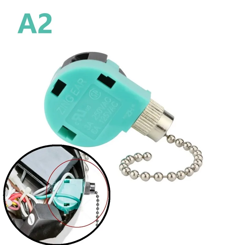 1Pcs Ceiling Fan Sw…