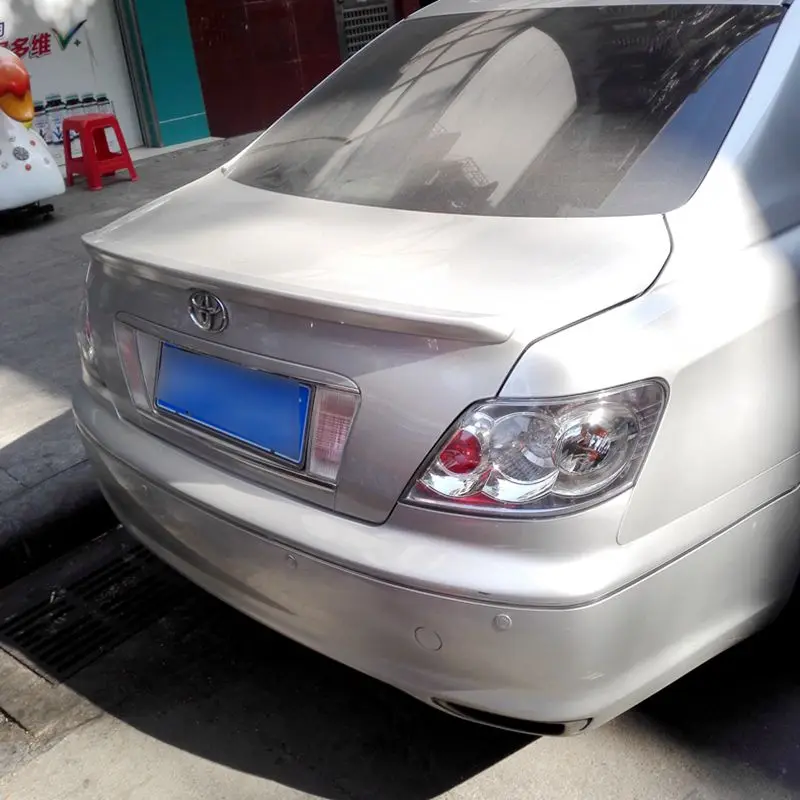 2005-2009 Mark X Reiz ABS Plastic Unpainted Primer Rear Wing Lip Spoiler for Toyota Mark X 2005 2006 2007 2008 2009