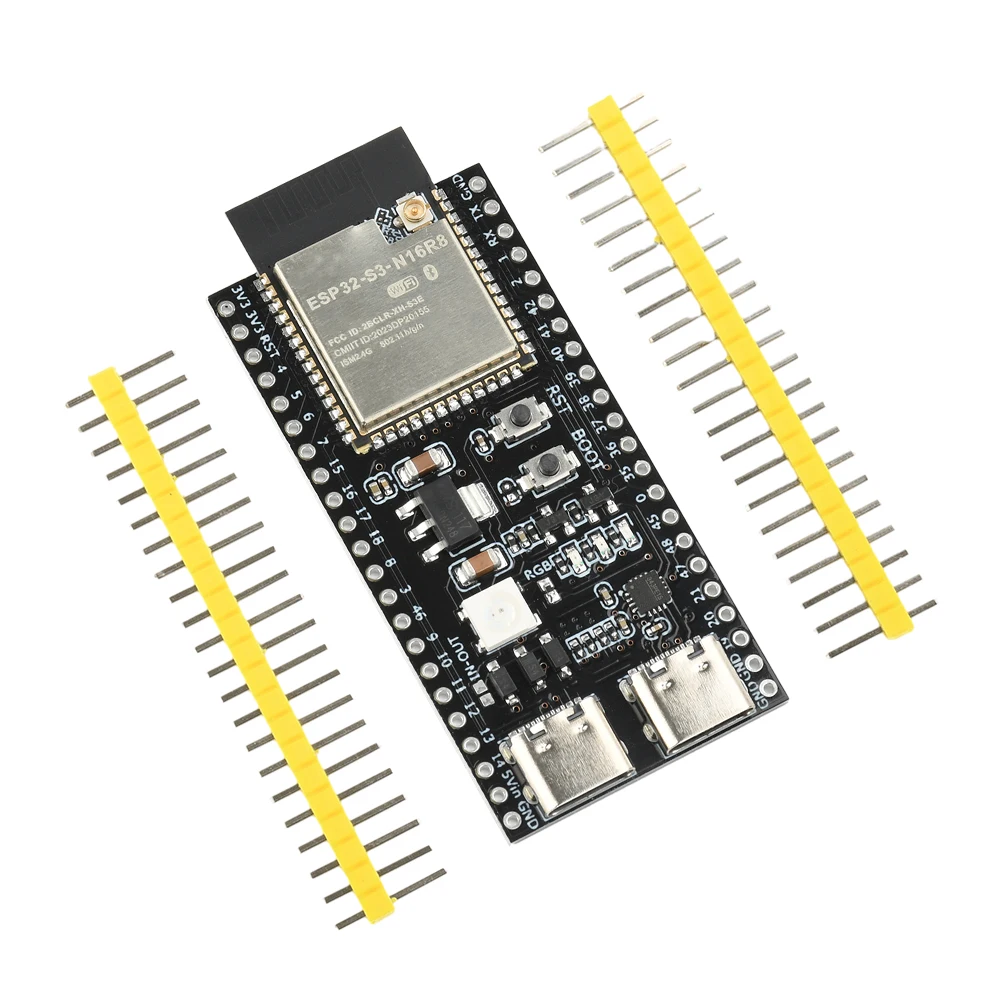 

ESP32-S3-N16R8 ESP32-S3-N8R2 Development Board Wireless WiFi Bluetooth Module Dual Core Board Ultra-Low Power Consumption