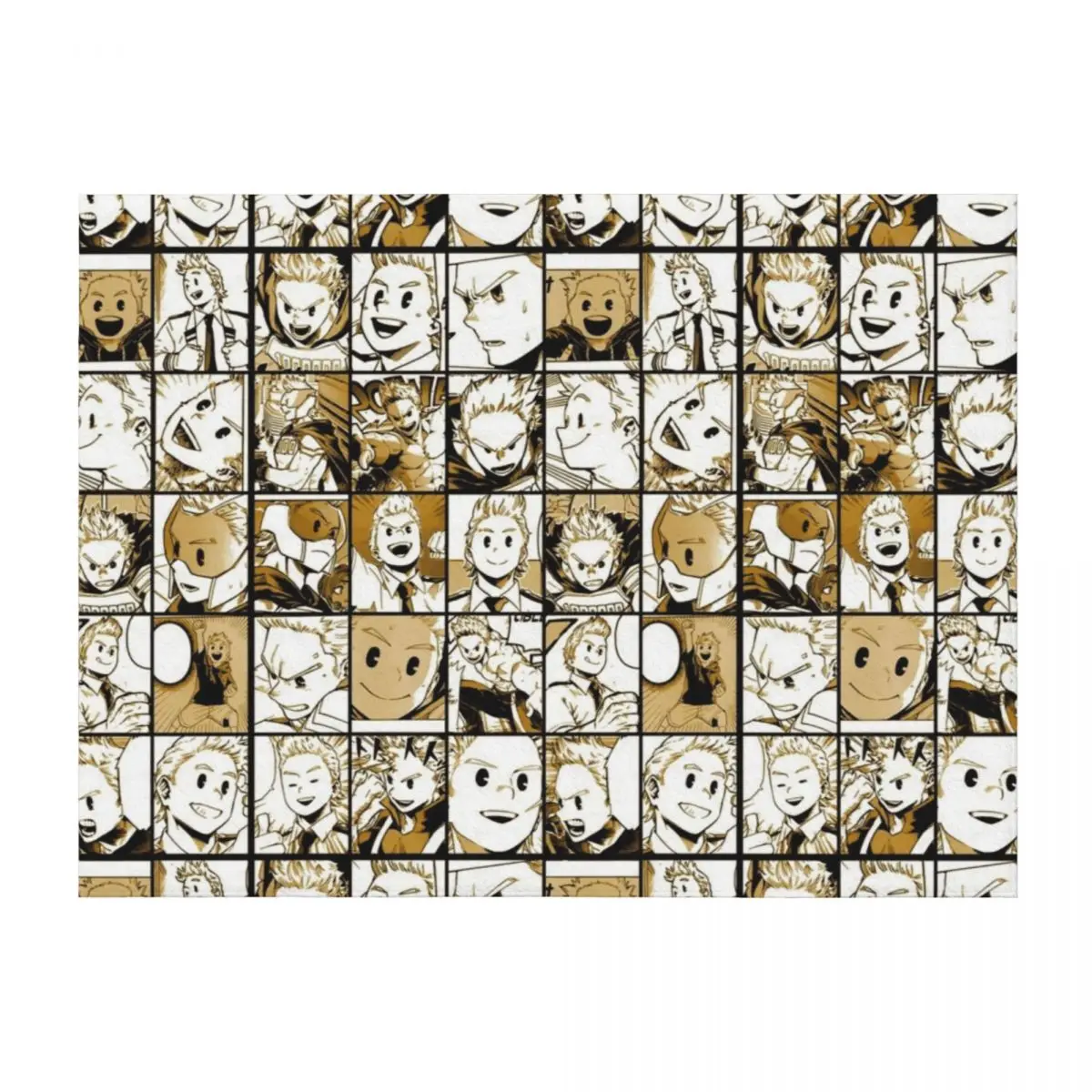

Mirio Togata Collage color version Throw Blanket Thermal cosplay anime warm winter Weighted Blankets