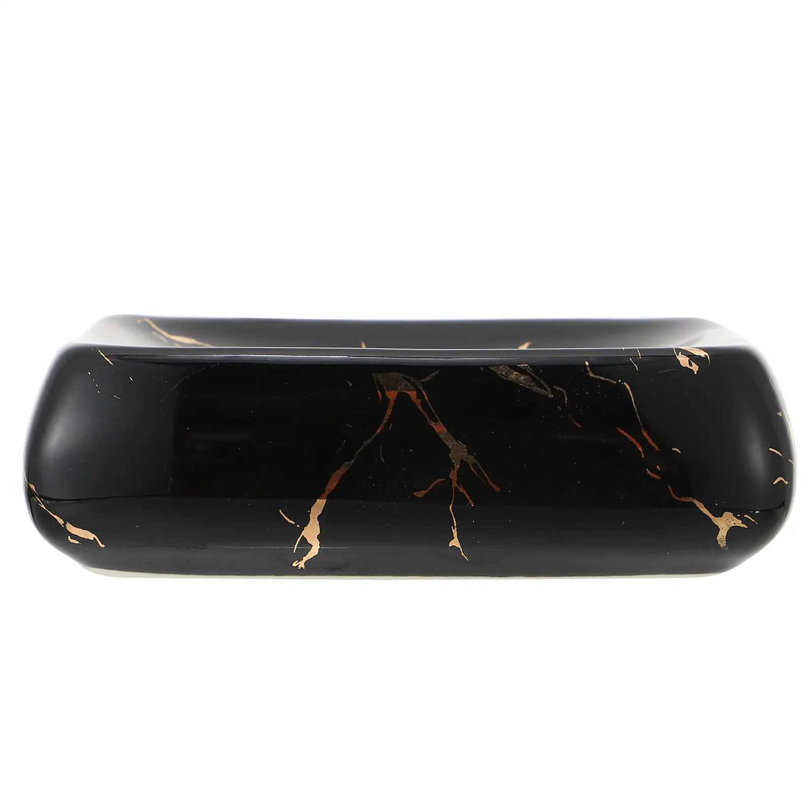 

Керамическая мыльница (1 шт.) с гладкой поверхностью, незаменимая вещь для ванной комнаты, компактный размер, подходит для любой раковины, удобный держатель.