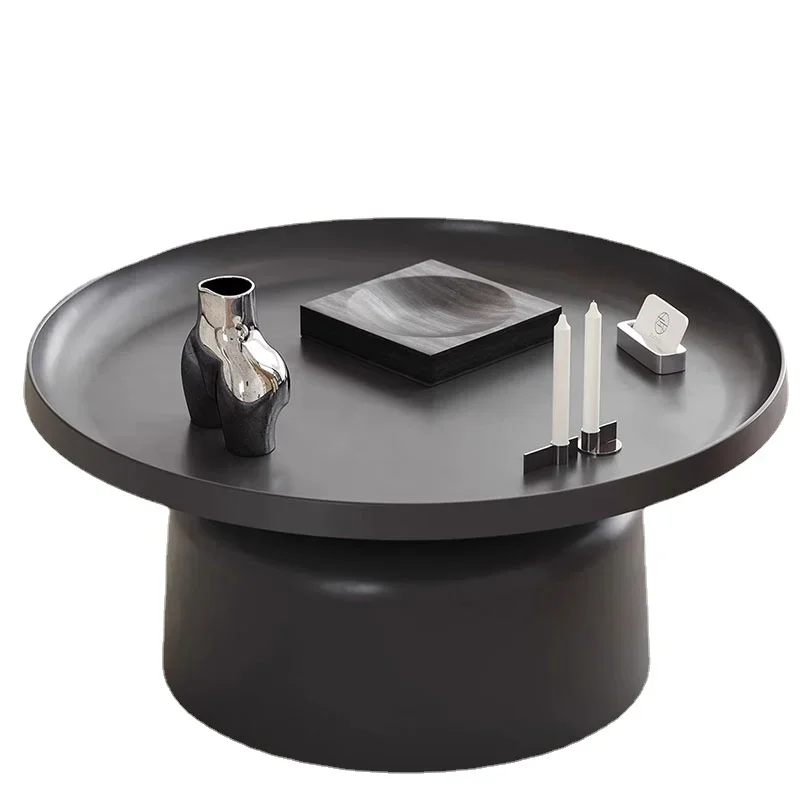 Unique Simple Coffee Table Set Round Space Saving Luxury Modern Coffee Tables Minimalist Metal Glam Kaffee Tische Decoration