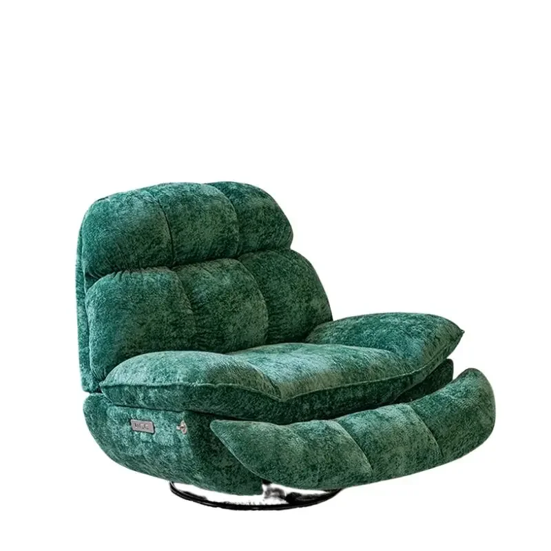 Modern Green Recliner Chair Unique Electric Nook Living Room Back Rest Reading Chair Industrial Salon Meuble Luxury Furniture