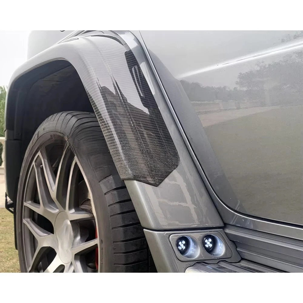 G900 Rocket Style FULL Dry Carbon Fiber Body Kit for  G Wagon W463A W464 view 3