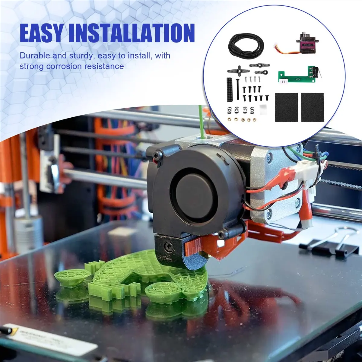 

BOFF For Voron Blobifier Extrusion Waste Collector Hotend Nozzle Cleaning 3D Printer Parts Silicone Nozzle Brush for Voron V2