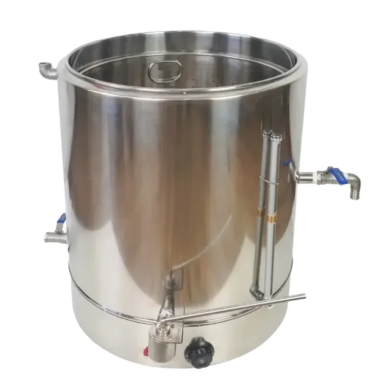 New Stainless Steel Honey Storage Tank for Beekeeping with Heater Home Use Farm Equipment