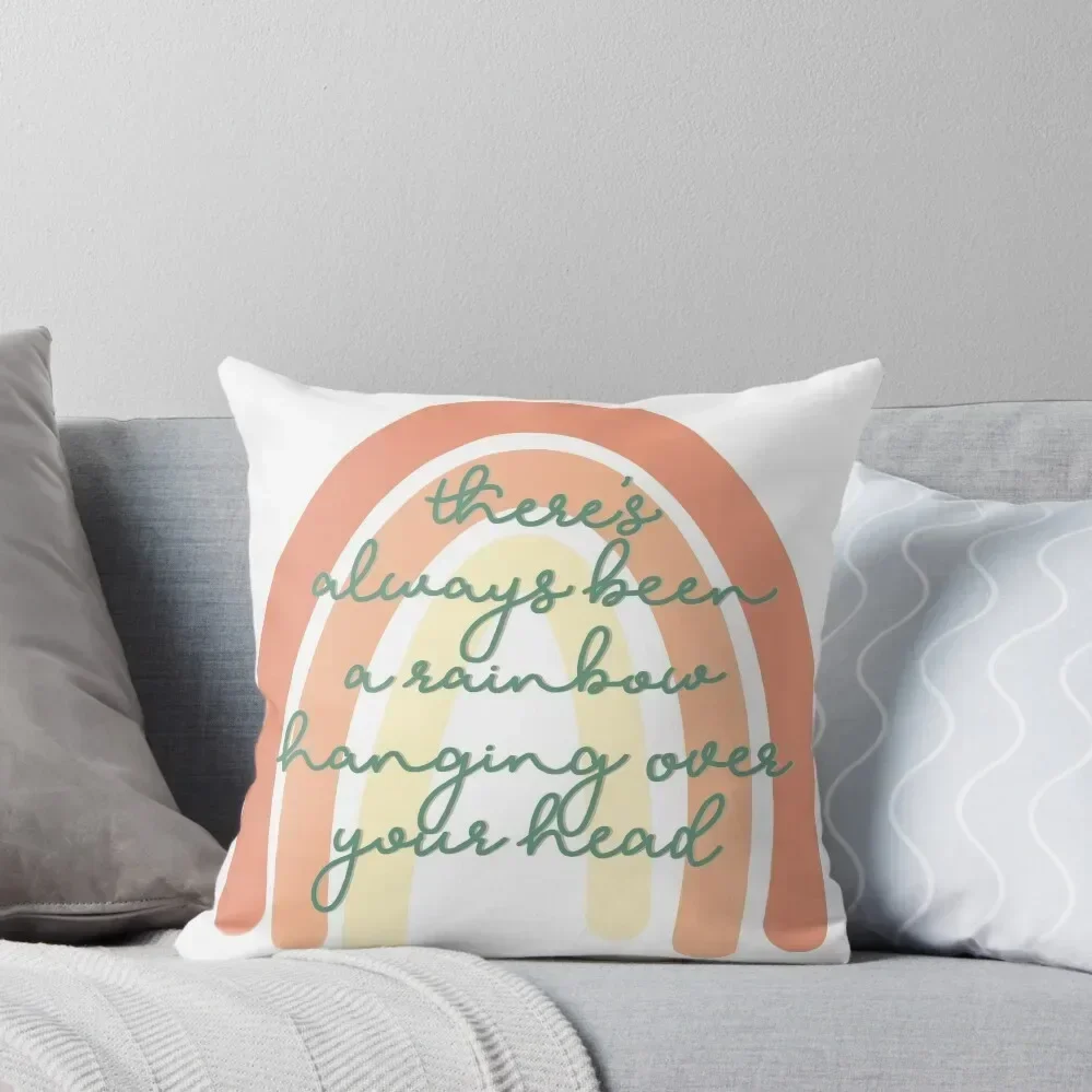 

there’s always been a rainbow kacey musgraves Throw Pillow anime girl Decorative Cushion pillow cover luxury pillow
