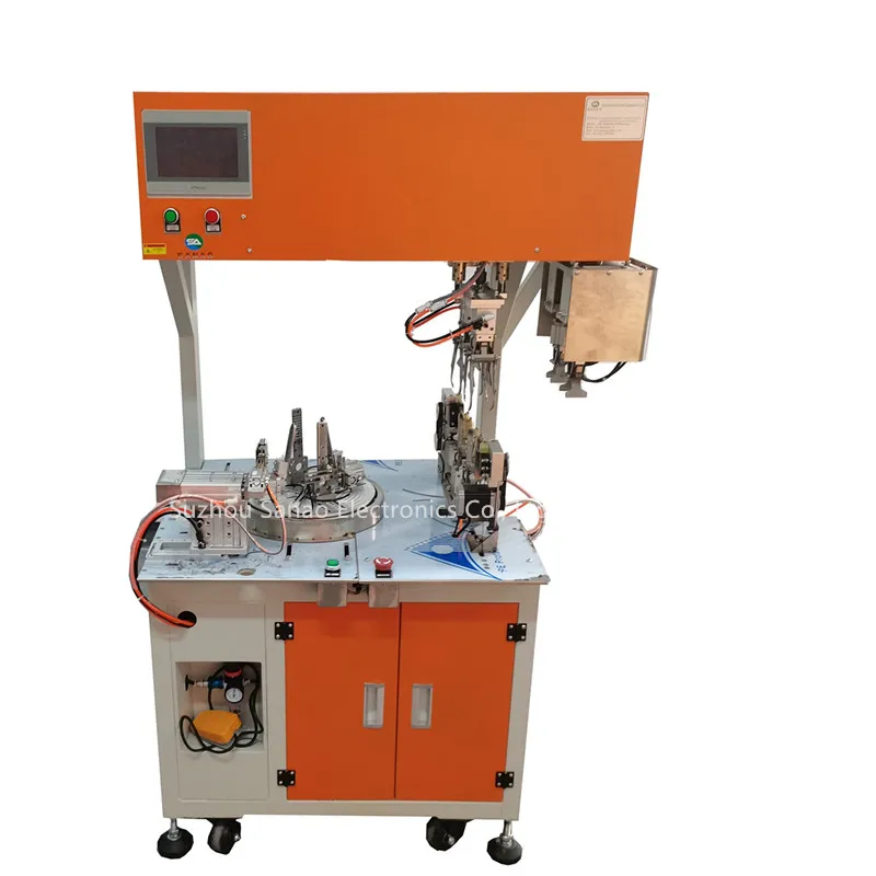 Automatic cable twisting tying machine for O shape wire automatic winding and bundling equipment