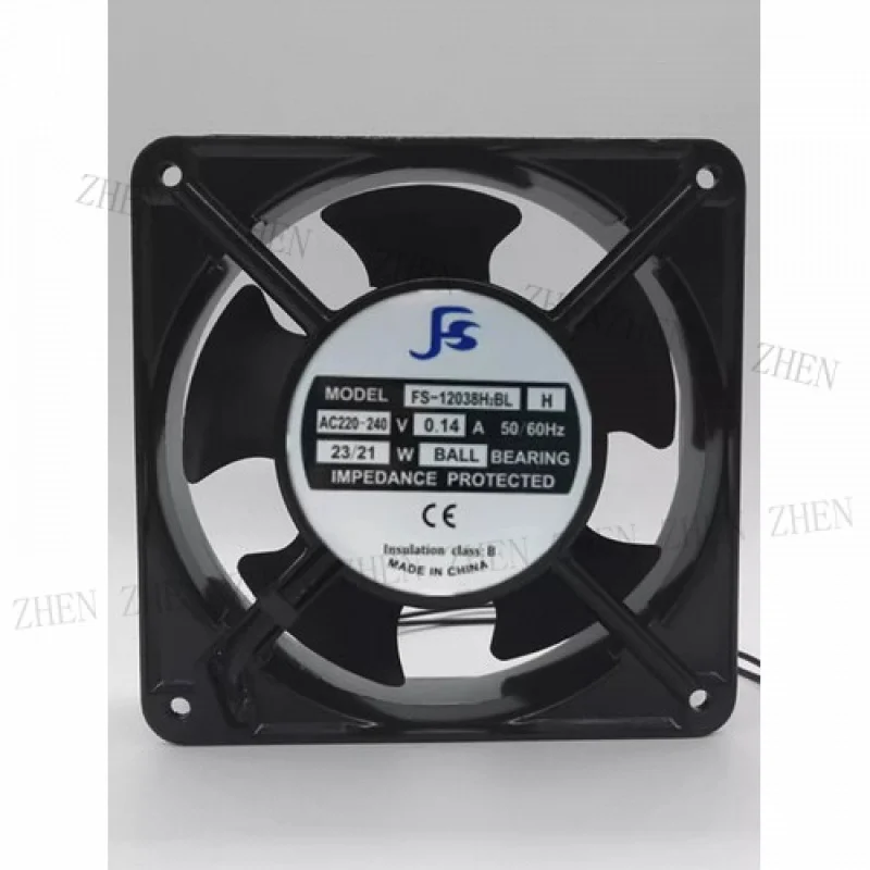 

Y 1 шт. FS-12038H2BL H 12038 220-240 В 0,14 А 23/21 Вт 12 см для осевого охлаждающего вентилятора