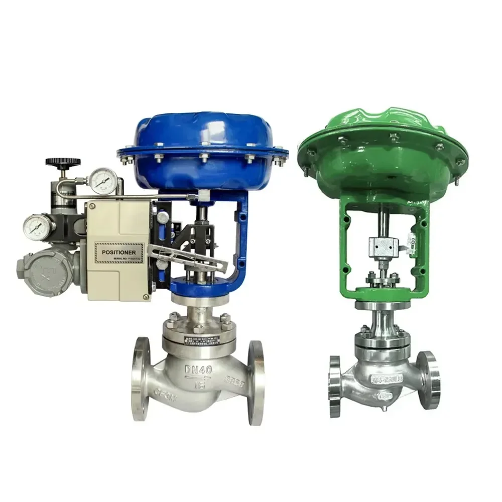 For Covna Control Valves for Power Units and Dairy Pasteurizers Pneumatic Diaphragm Controlled Globe Valves DN20-DN300