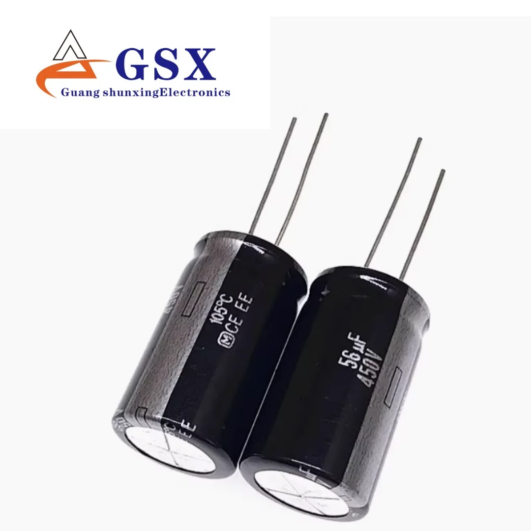 

Brand new imported audio aluminum electrolytic capacitor 450v56uf 18 * 31.5 Panasonic EE low internal resistance