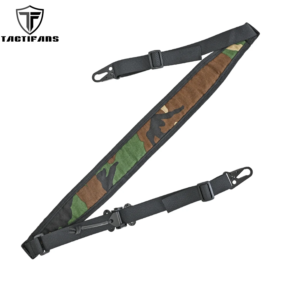 New Modular Rifle Sling 2 Point Removable Padded Shoulder Strap Rapid Adjustable Pull Tab Weapon Paintball Hunting Accessories