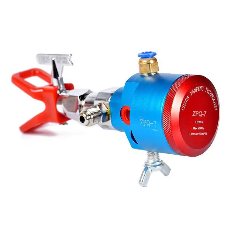 ZPQ7 Automatic Airless Spray Gun Pneumatic Sprayer Fit Truck Mounted Cold Paint Road Marking Equipment