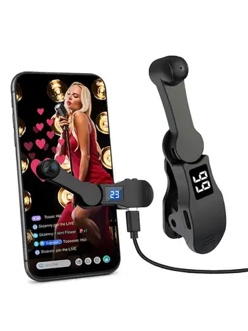 스마트폰 앱용 자동 화면 클리커 비디오 라이브 스트리밍 가제트 USB 시뮬레이터 스마트폰 게임 화면 터치 삼각대 태퍼