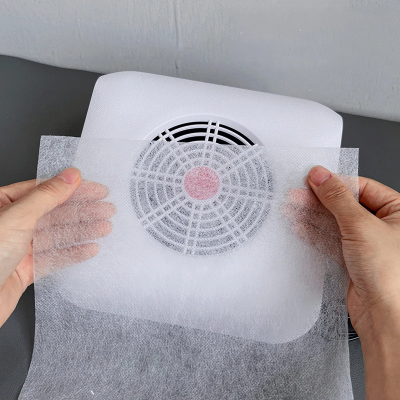 

10 шт. гибкая и удобная ткань для пылевых фильтров для ногтей с нетканым материалом для деликатного ухода за руками и простоты использования