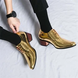 PU Leather Demi-season Luxury Tennis For Men Dress Sneakers Elegant Men's Shoes 2024 Sports Branded Jogging Upper