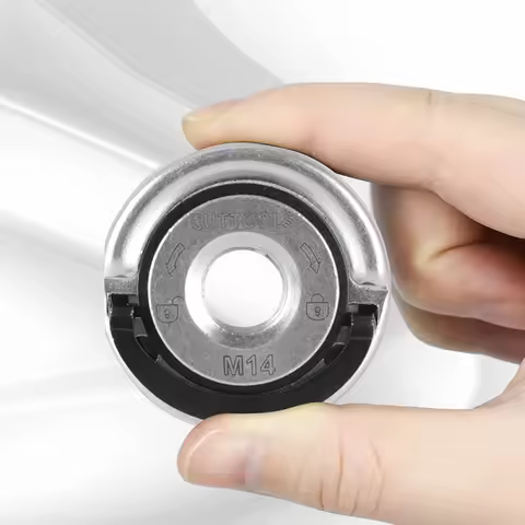 Quick Release Angle Grinder Locking Nuts M14 Flange Nut Replacement for Angle Grinder with M14 Spindle Easy to Install