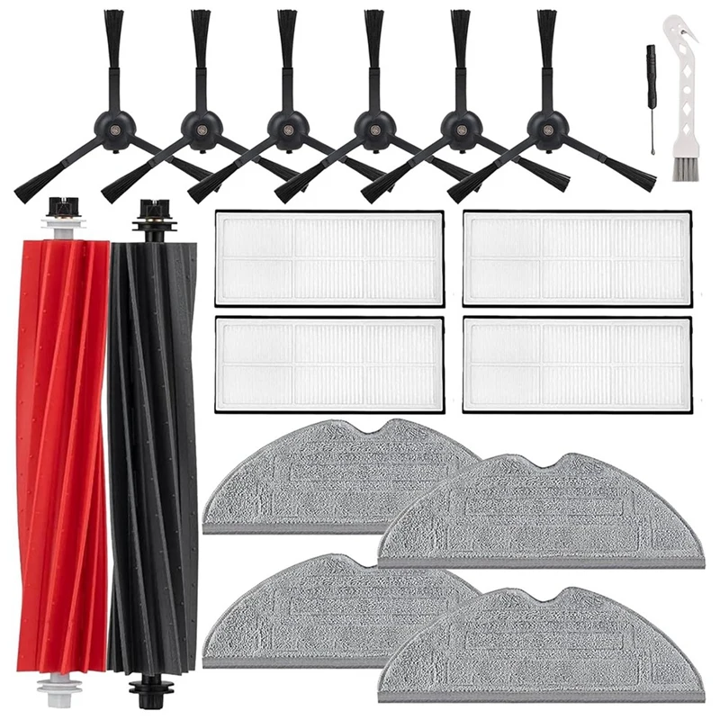 AC66 для Roborock S8 S8 + S8 Pro Ultra робот-пылесос основная боковая щетка HEPA-фильтры швабра тканевые подушечки аксессуары