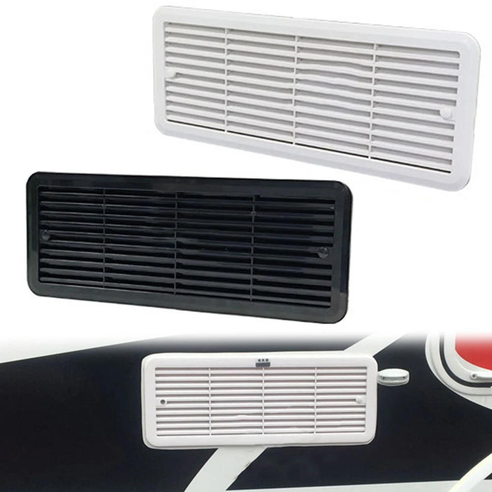 

Airflow Grille Campervan Vent Grille Camping Gear White Weather Resistant Vent Grille Airflow Long-lasting Design