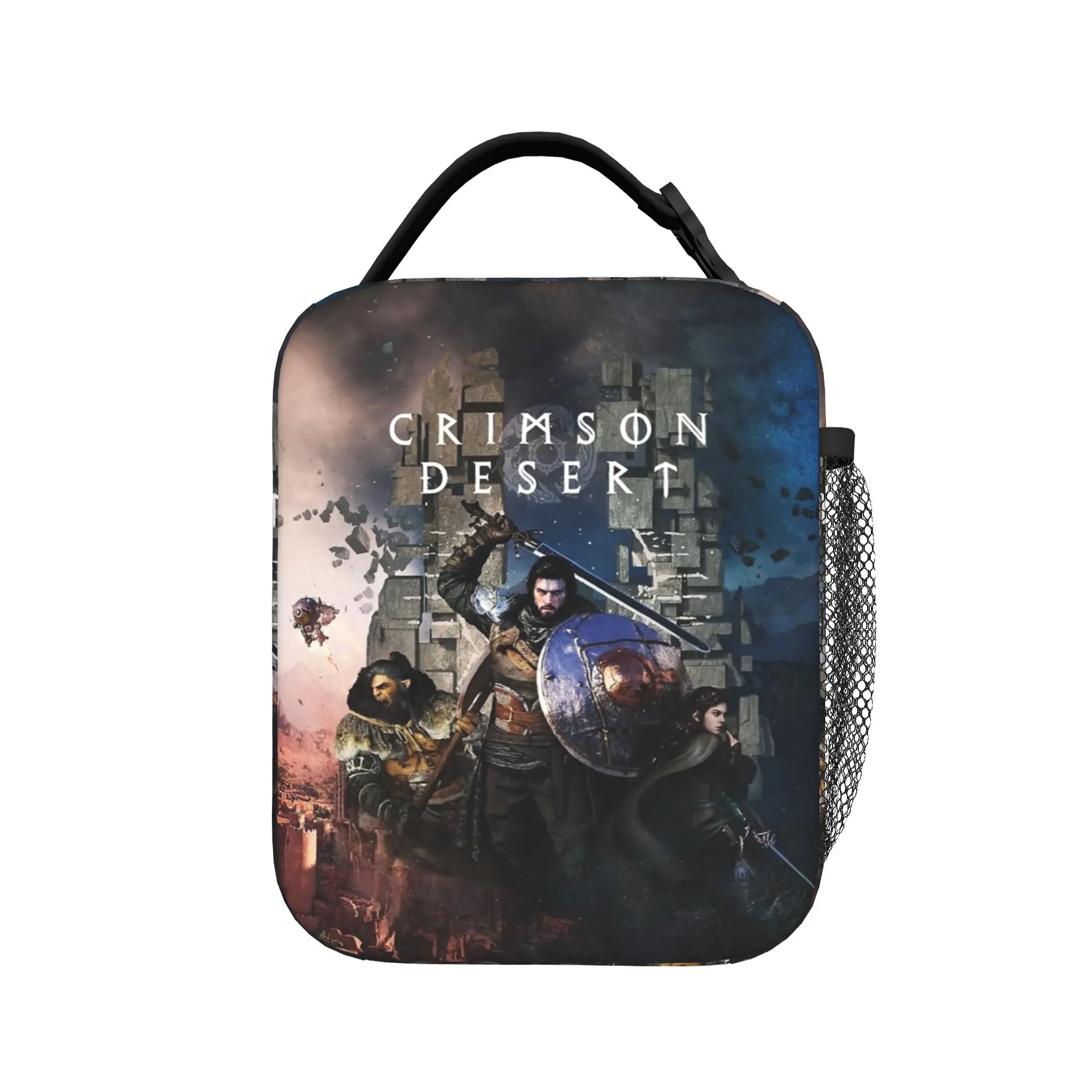 Crimson Desert Video Game Insulated Lunch Bag High Capacity  Meal Container Thermal Bag Tote Lunch Box Beach  Picnic Men Women
