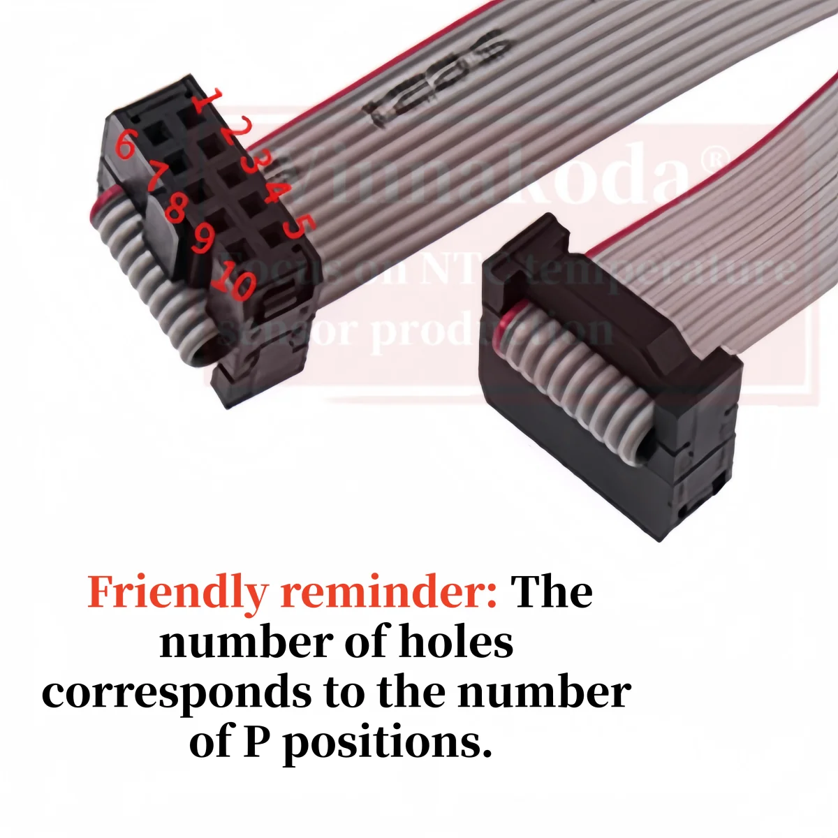 2.54 مللي متر الملعب FC-8/10/12/14/16/20/24/26/30/40 دبوس 30 سنتيمتر JTAG ISP تنزيل كابل رمادي شريط مسطح كابل بيانات لرأس صندوق DC3 IDC #2