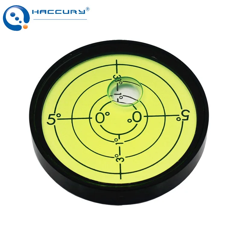 Nivel Burbuja Round Level  Inside Line Diameter 60mm Multicolored Spirit Level Bubble Universal Inclinometer 0135 Degree 1PCS